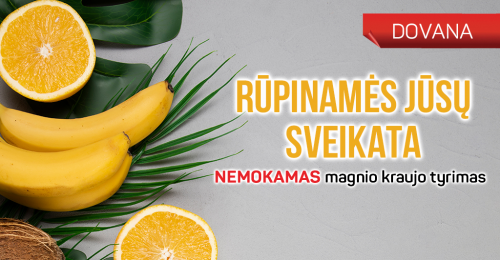 Nemokamas kraujo tyrimas Nemokamas kraujo tyrimas
